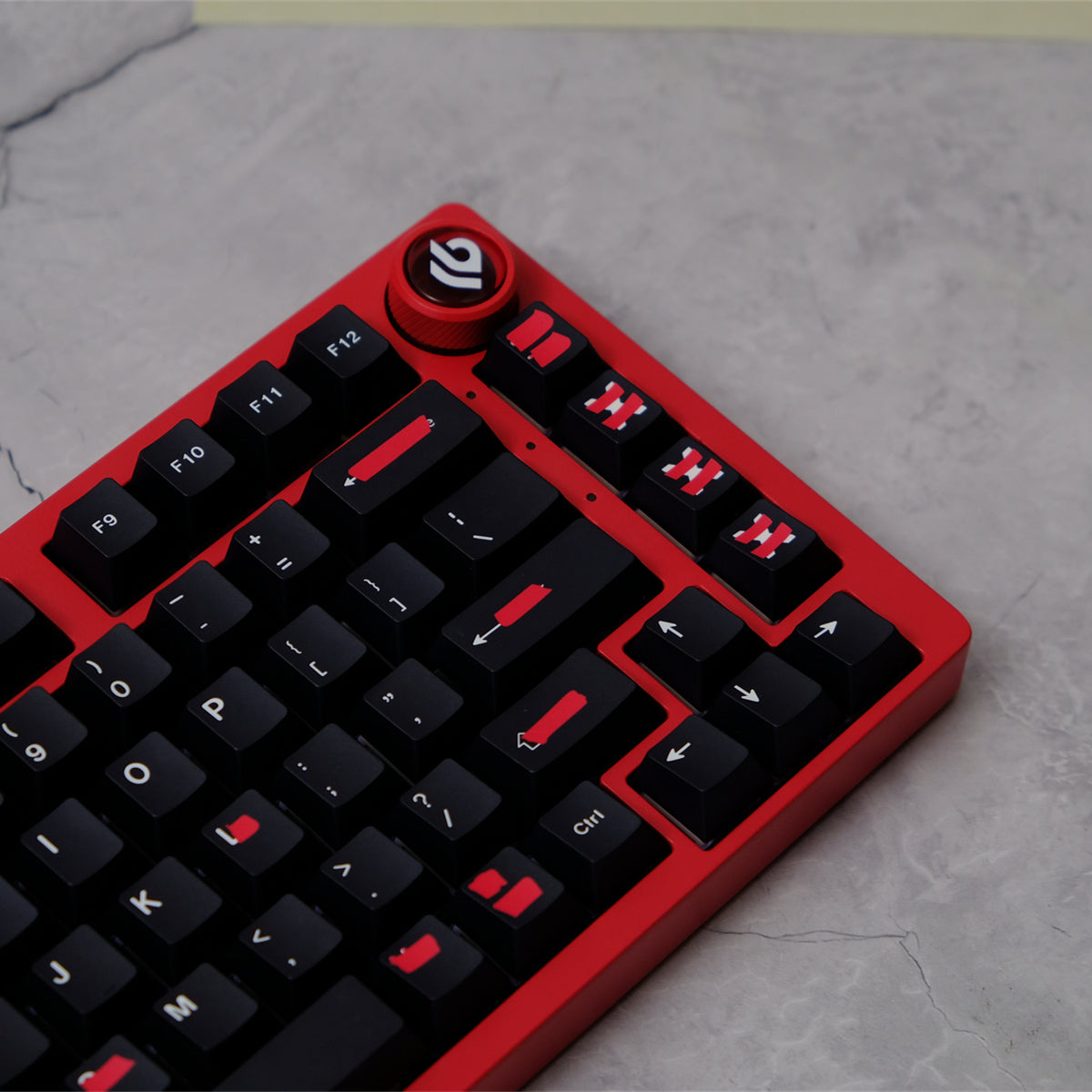 AiFei Correction Red PBT Cherry Keycaps - AiFeiKeycap