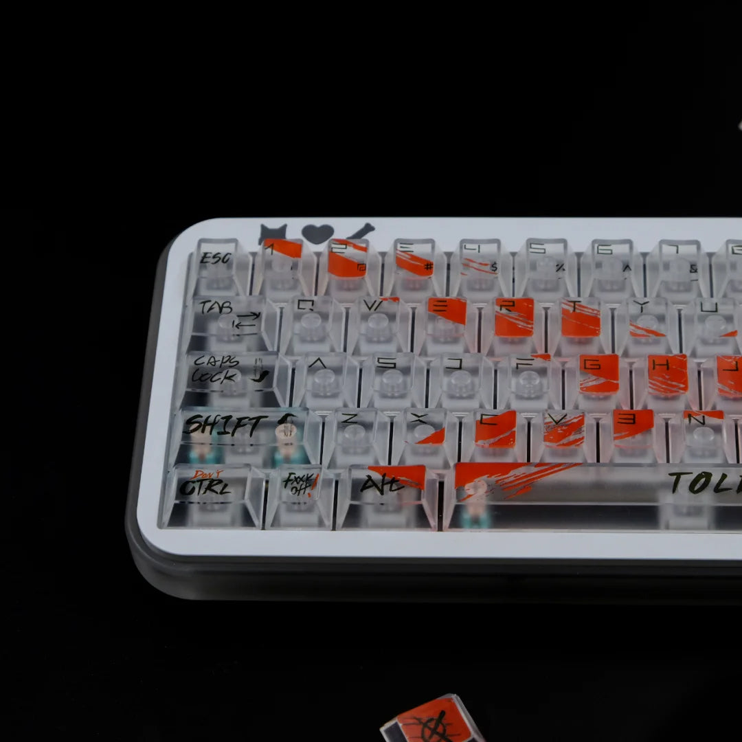 AiFei Oppose Invalid Clear Keycaps
