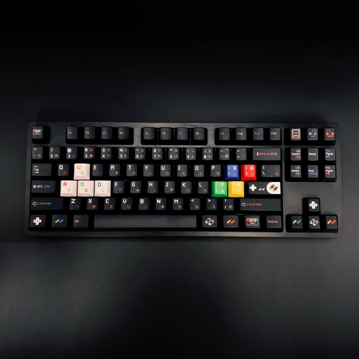 Matte Clear Rounded Keys AiFei SFC Keycaps – 122 Keys Matte Clear ABS Set, Cherry Profile ...