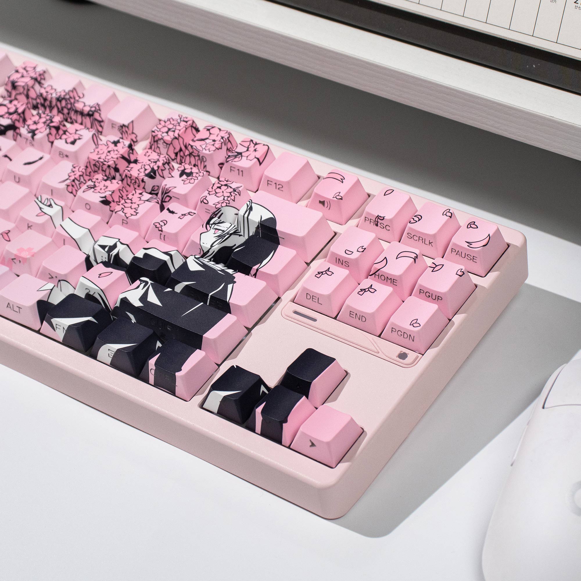 Aifei Keycap Makima Theme Side-Transparent PBT Cherry Profile Set
