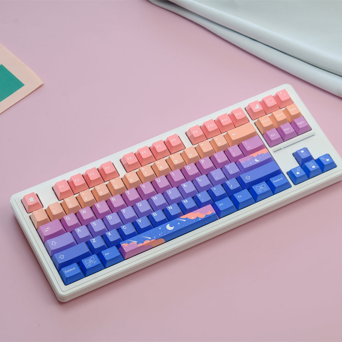 AiFei Star & Moon PBT Cherry Keycaps - AiFeiKeycap