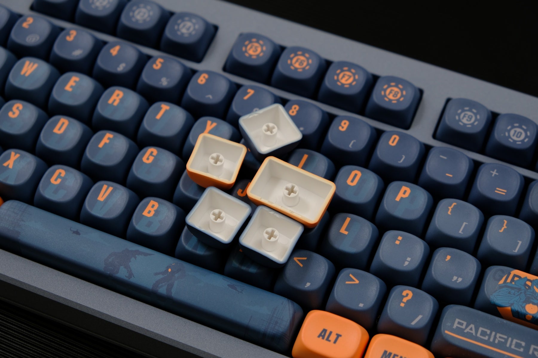 Pacific Rim Moa PBT Cherry Keycaps - AiFeiKeycap