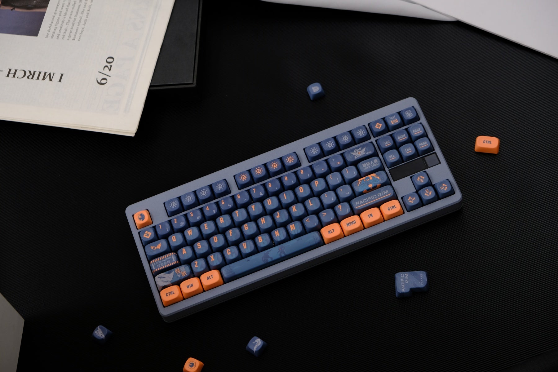 Pacific Rim Moa PBT Cherry Keycaps - AiFeiKeycap