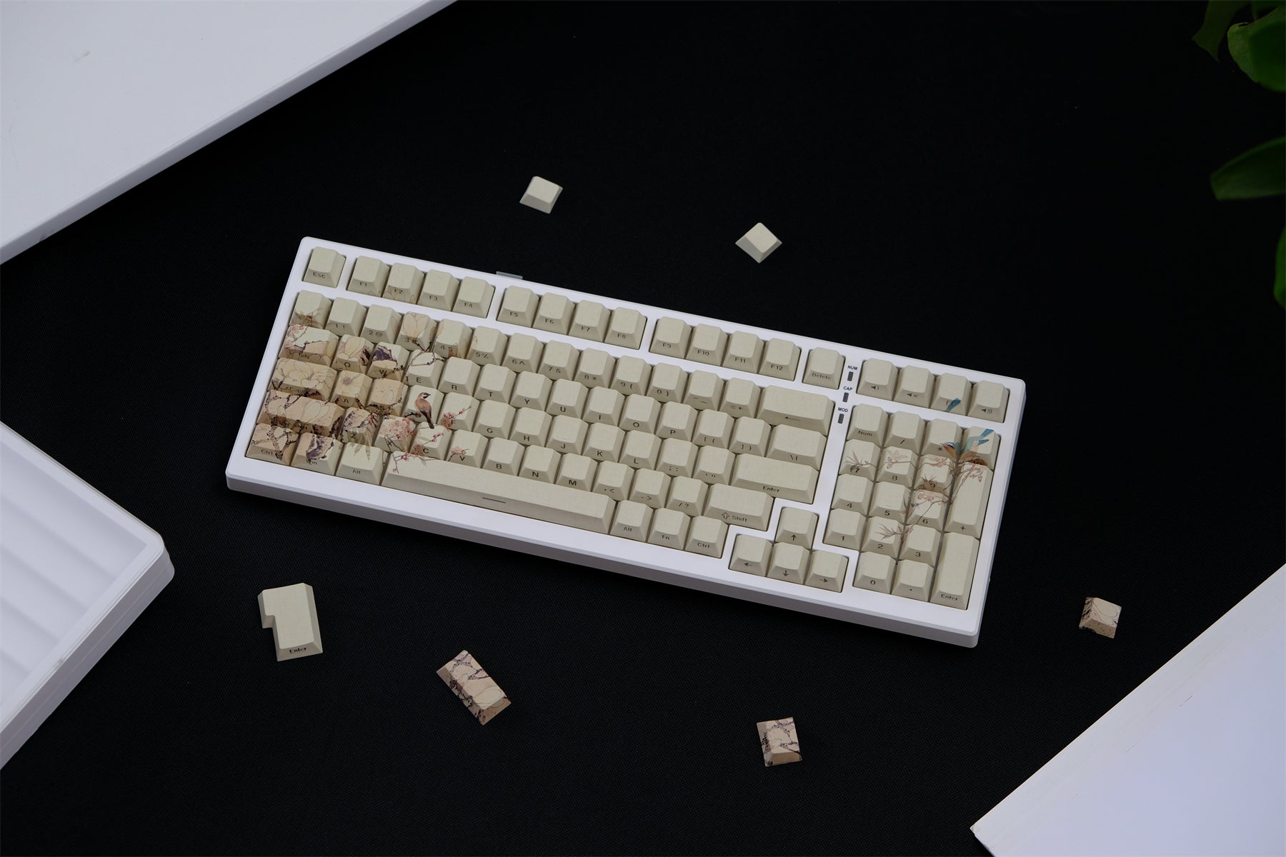 AiFei Yellow Finch PBT Cherry Keycaps - AiFeiKeycap