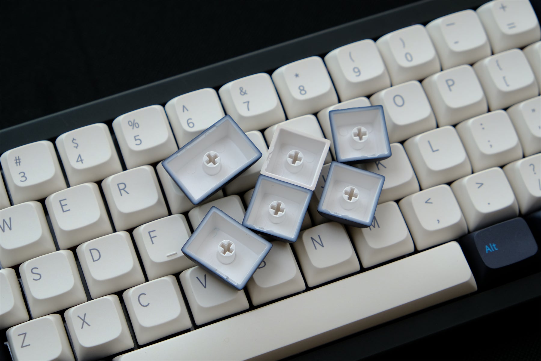 AiFei XDA Coder White Keycaps - AiFeiKeycap