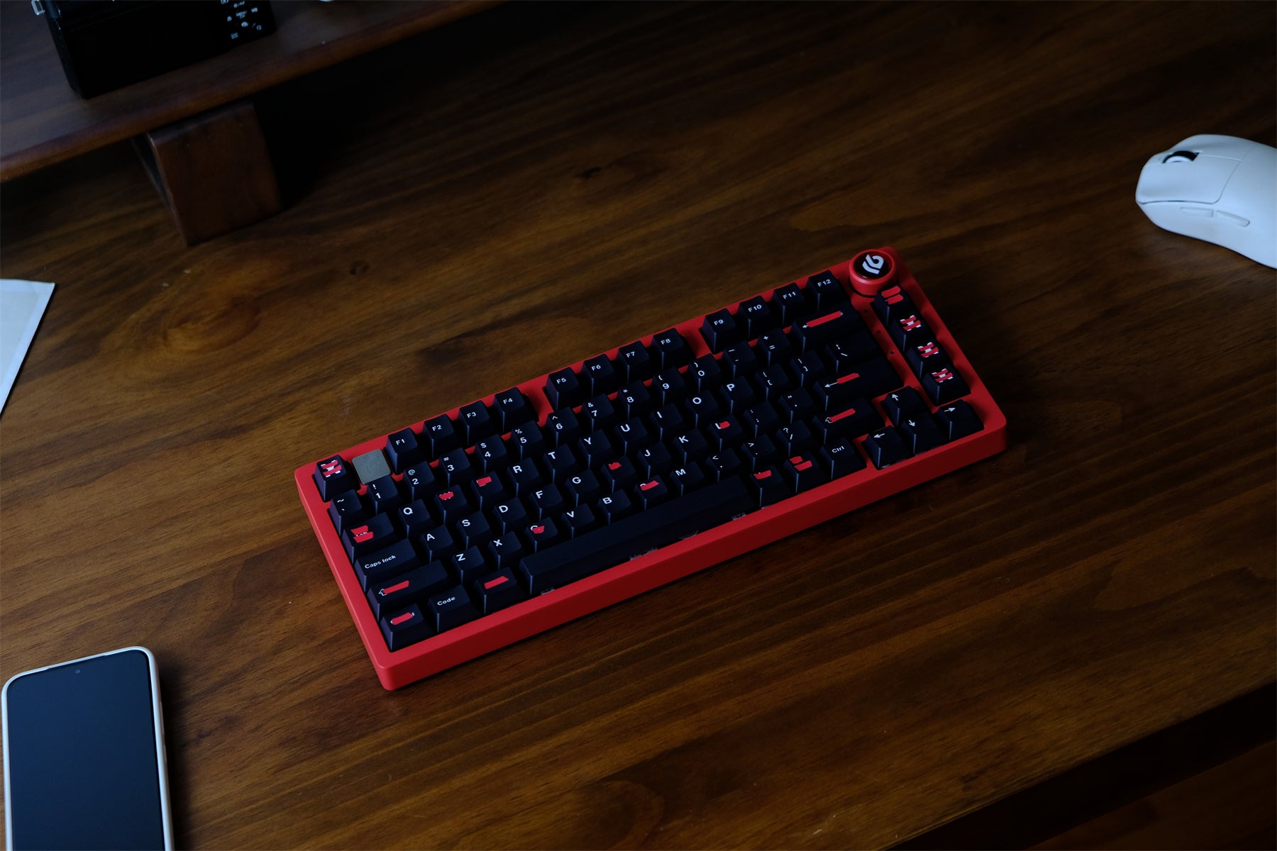 AiFei Correction Red PBT Cherry Keycaps - AiFeiKeycap