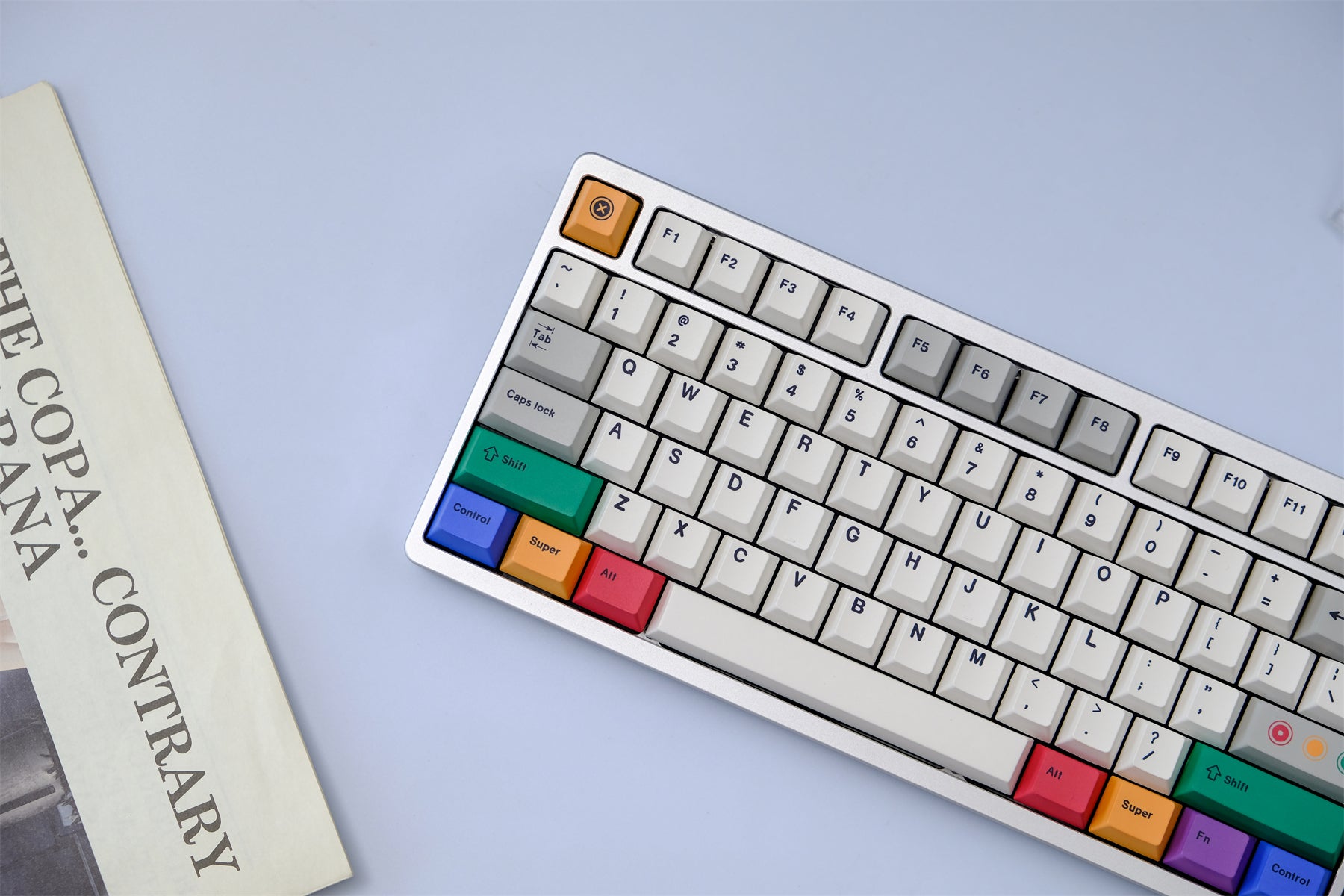 AiFei White Light PBT Cherry Keycaps - AiFeiKeycap