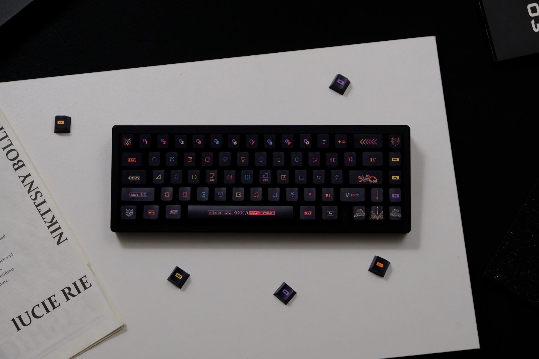 AiFei Nightwalker Side-Printed Cherry Keycaps - AiFeiKeycap