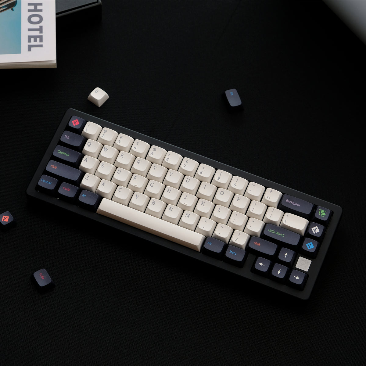 AiFei XDA Coder White Keycaps - AiFeiKeycap