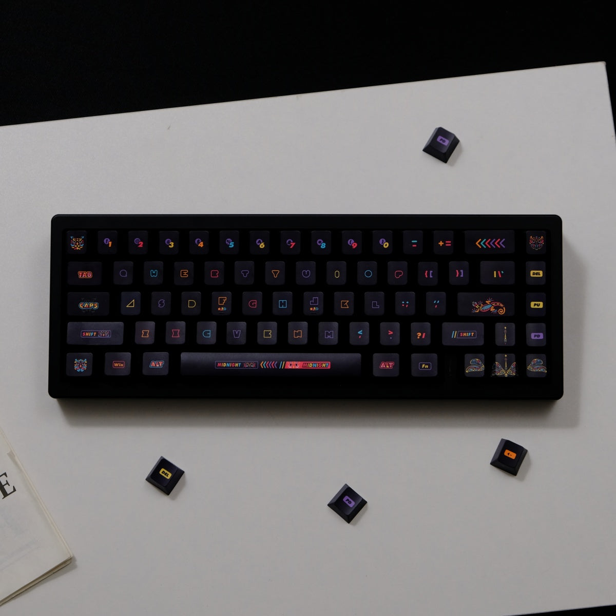 AiFei Nightwalker Side-Printed Cherry Keycaps - AiFeiKeycap