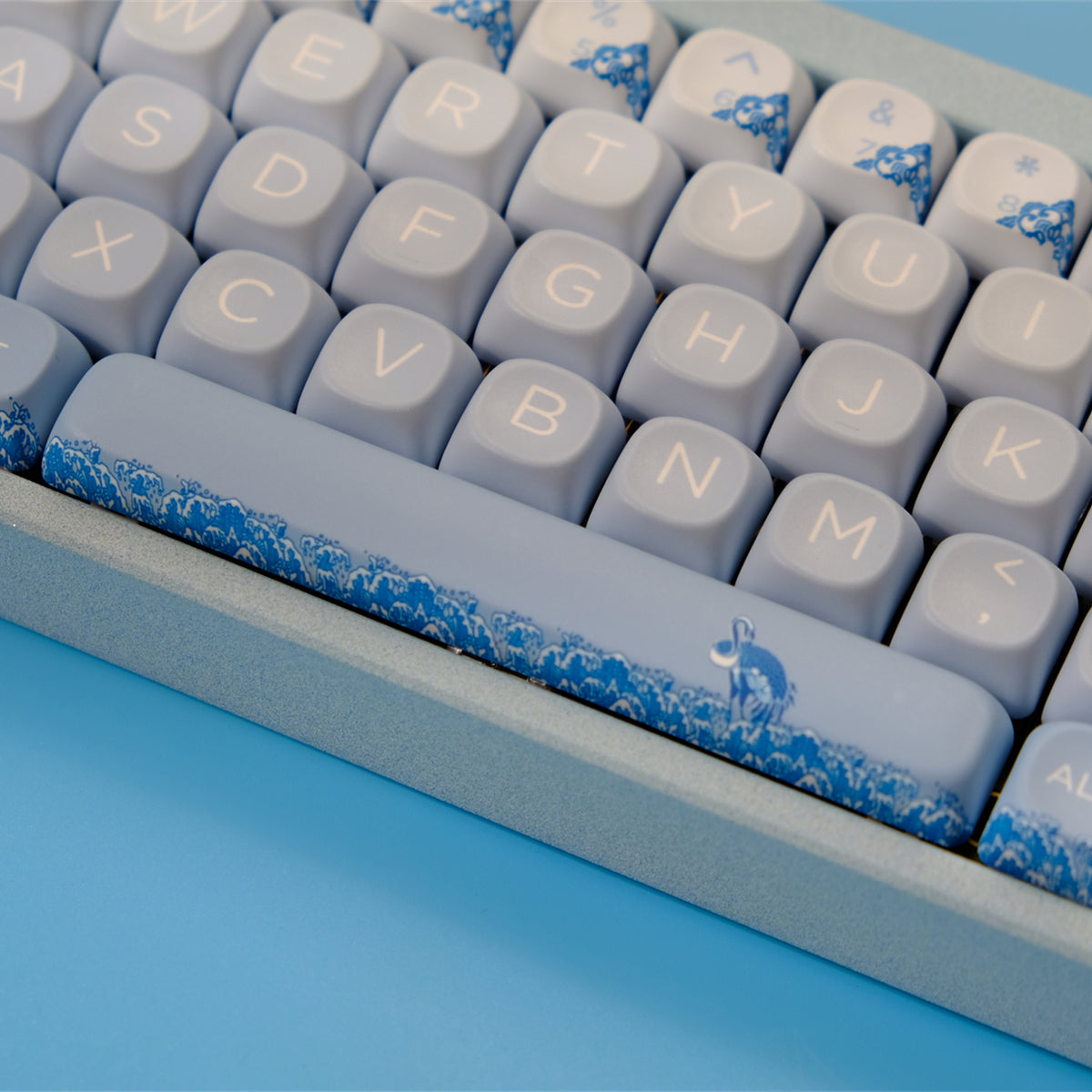 AiFei Blue & White Porcelain Keycaps - AiFeiKeycap