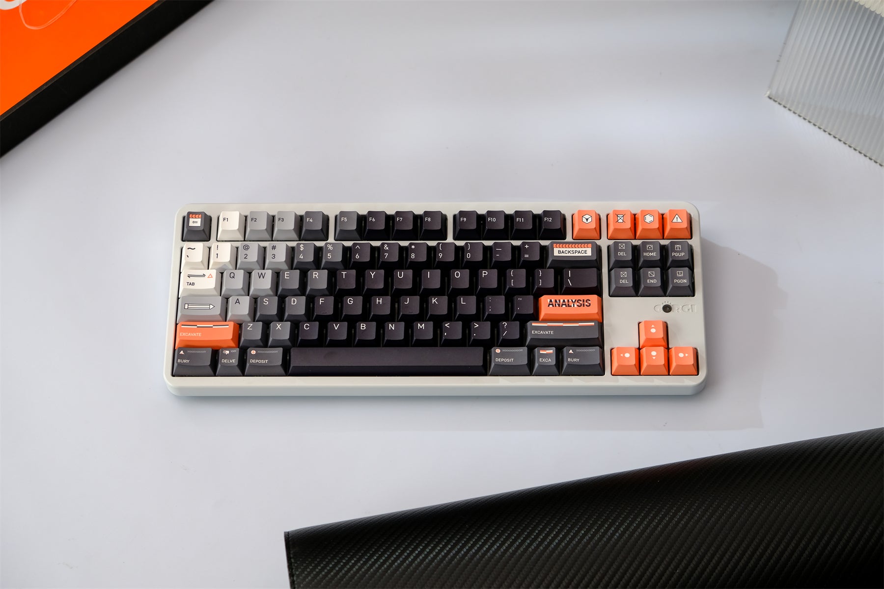 AiFei Archeo Future Black Keycaps - AiFeiKeycap