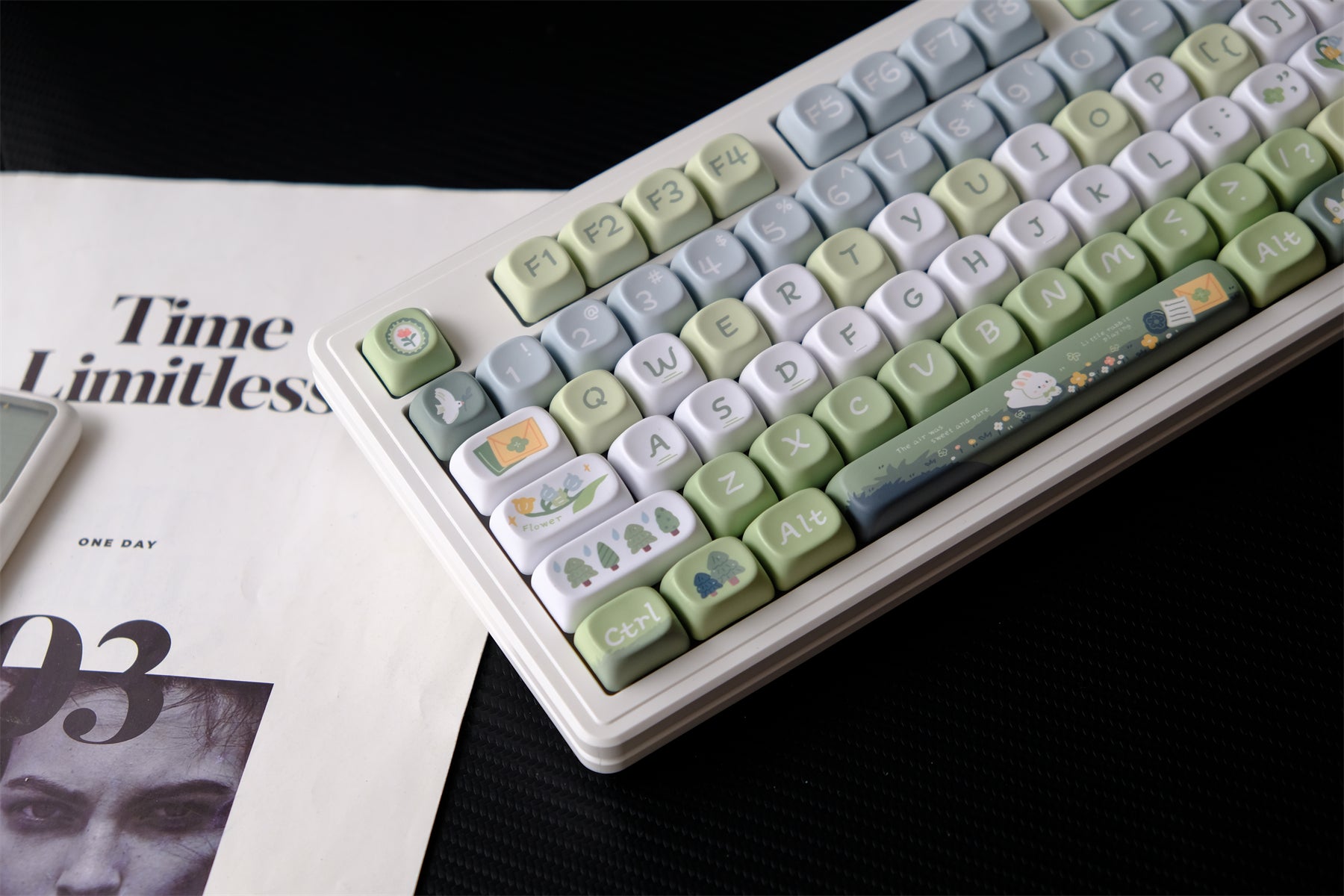 AiFei Spring Letter Keycaps - AiFeiKeycap