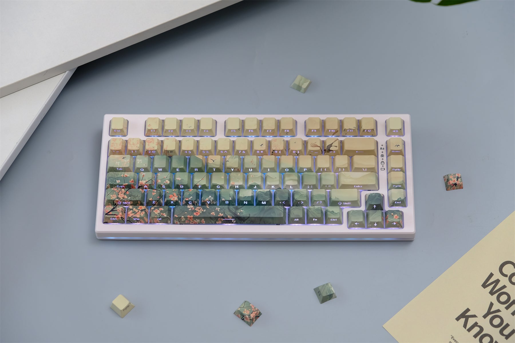 AiFei Forest Path PBT Cherry Keycaps - AiFeiKeycap