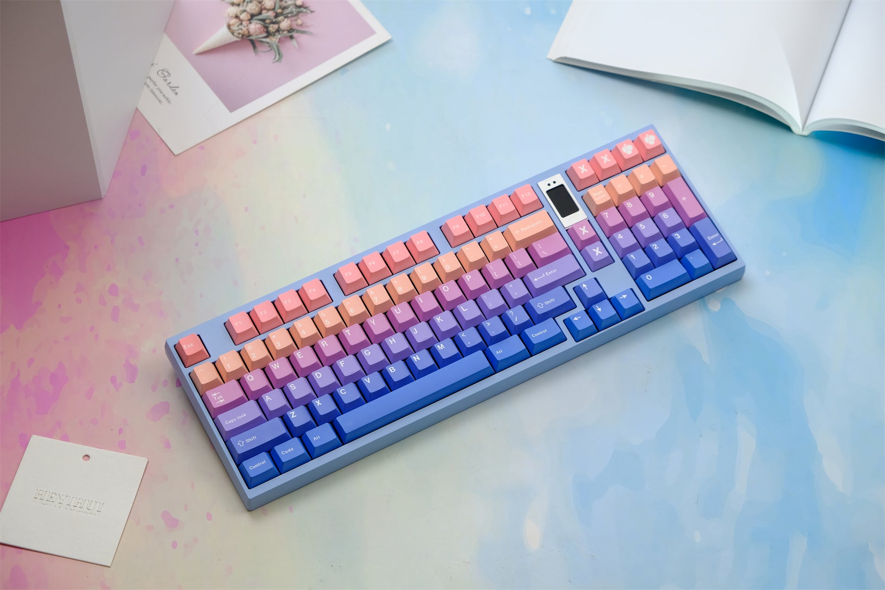 AiFei Star & Moon Gradient PBT Cherry Keycaps - AiFeiKeycap