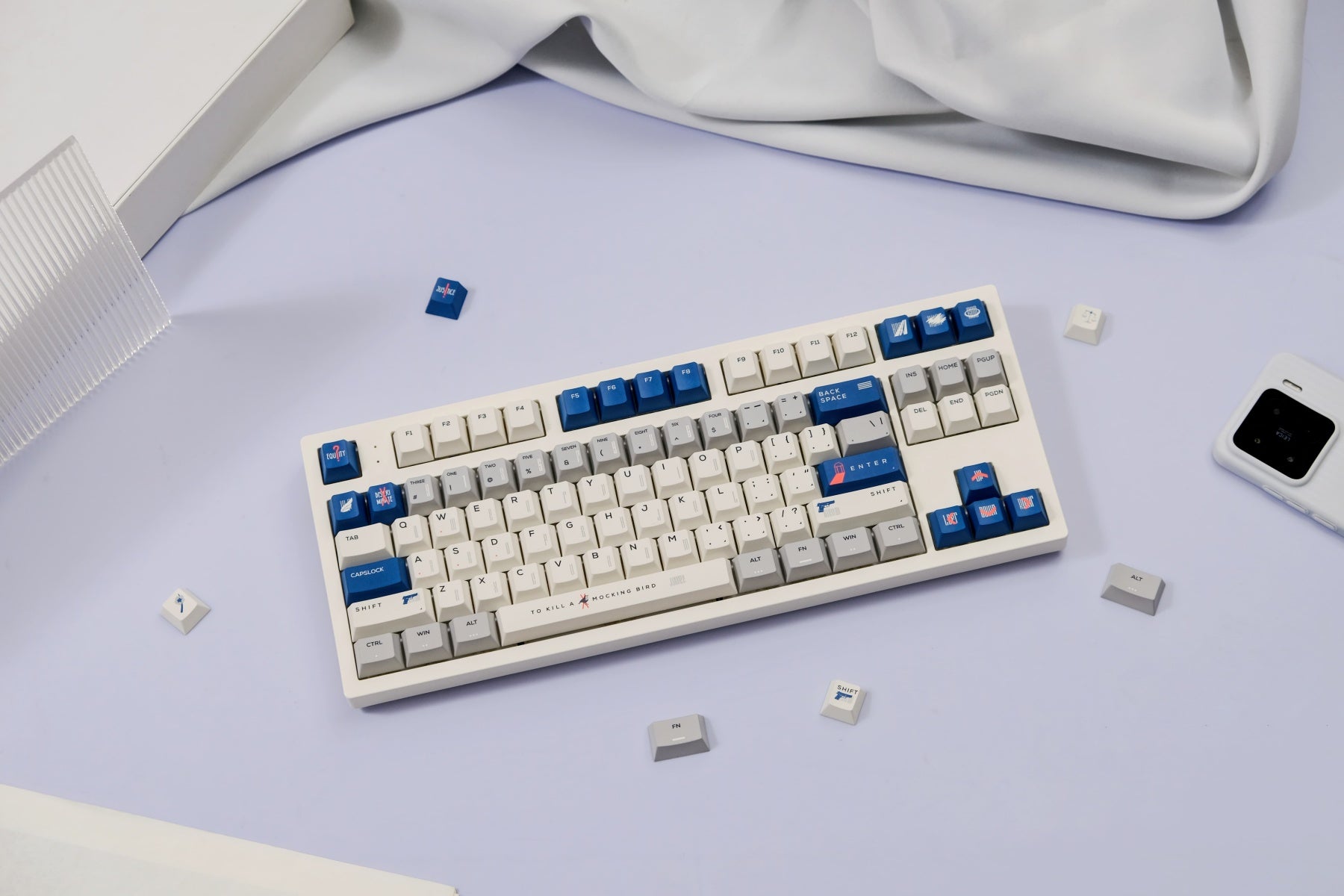 Robin PBT Cherry Profile Keycaps – Dye-Sub Set for Mechanical Keyboard Gift - AiFeiKeycap