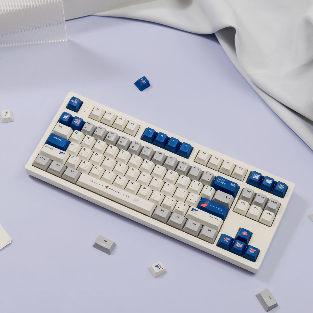 Robin PBT Cherry Profile Keycaps – Dye-Sub Set for Mechanical Keyboard Gift - AiFeiKeycap
