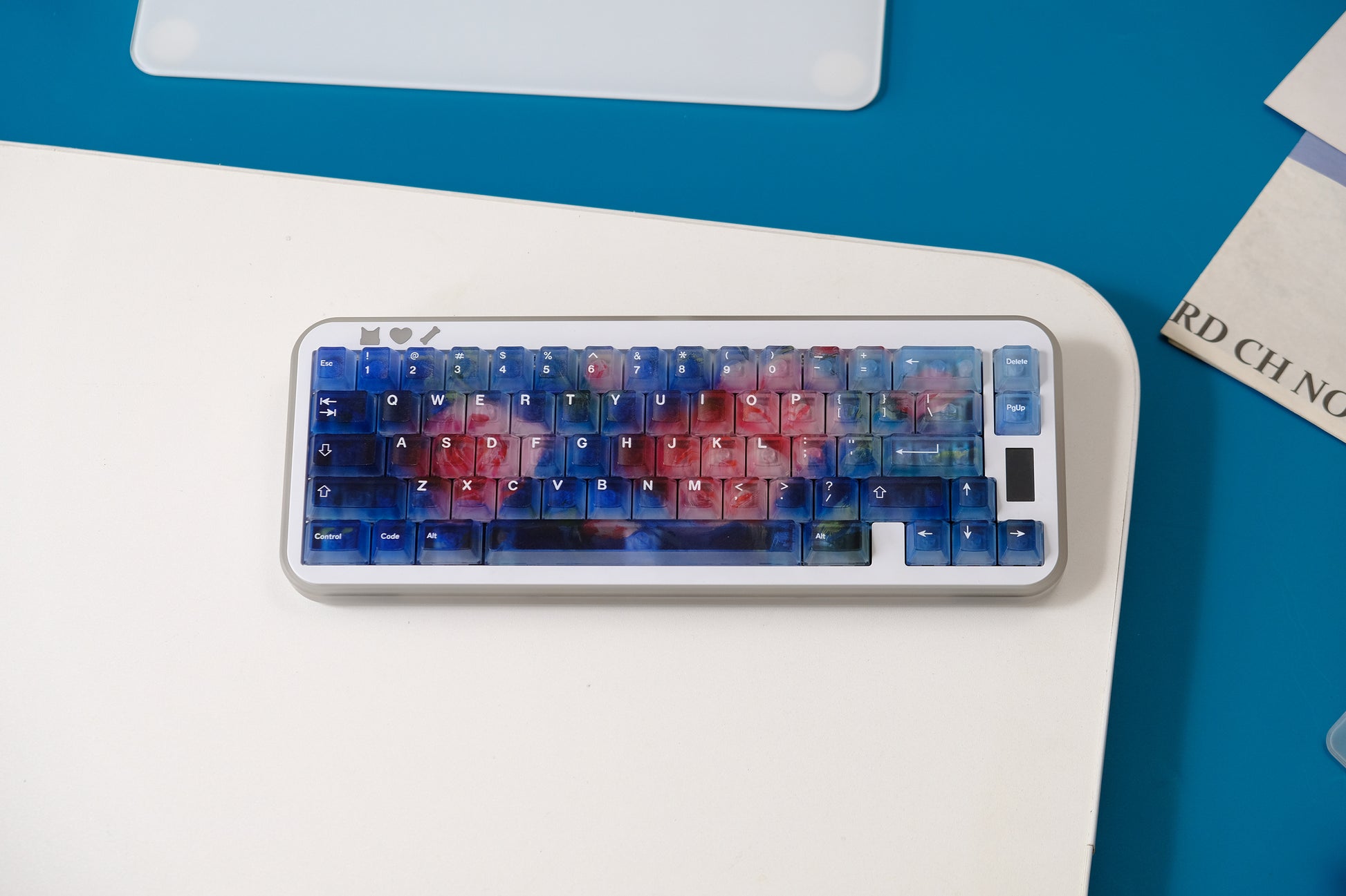 AiFei Blue Rose Keycaps - AiFeiKeycap