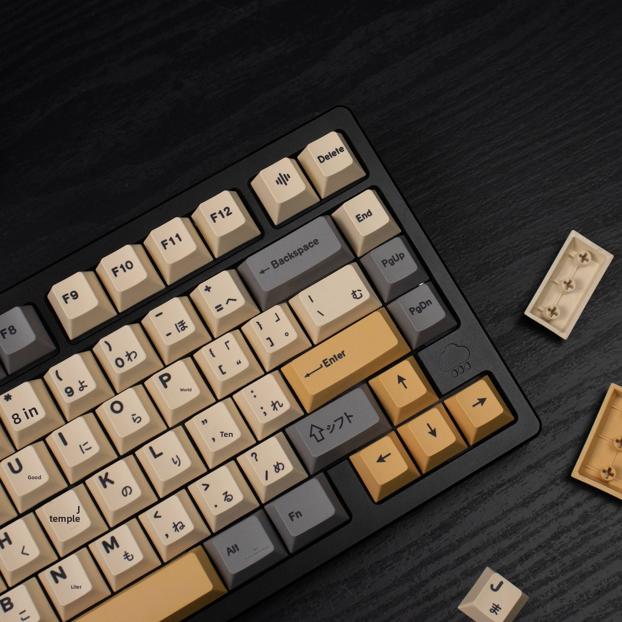 Aifei Keycap Desert PBT Dye-Sub OEM Profile Multilingual for Keyboards