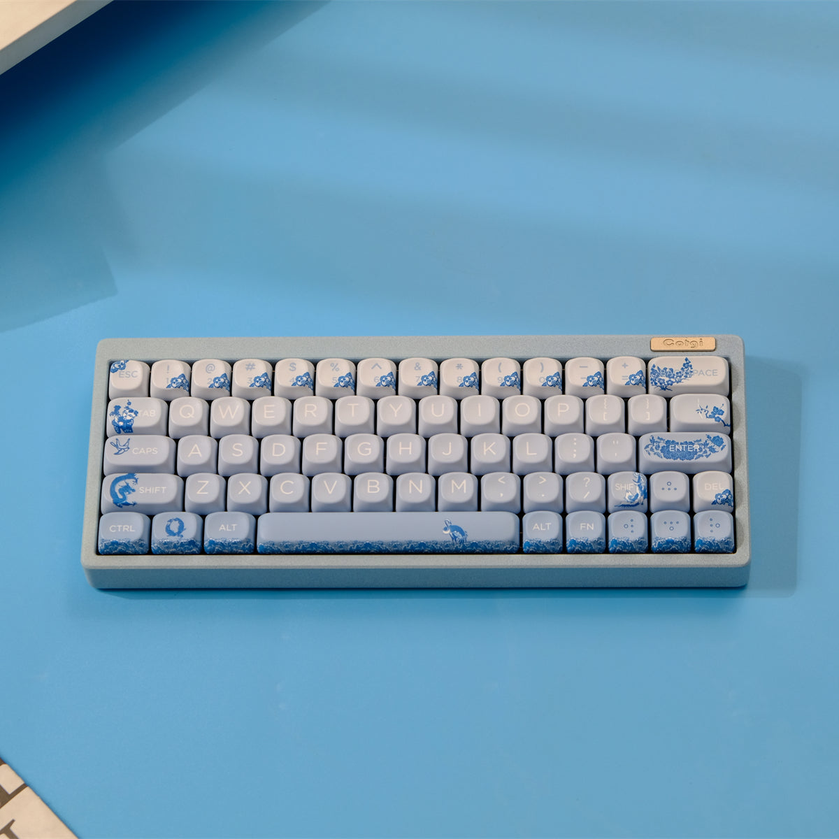 AiFei Blue & White Porcelain Keycaps - AiFeiKeycap