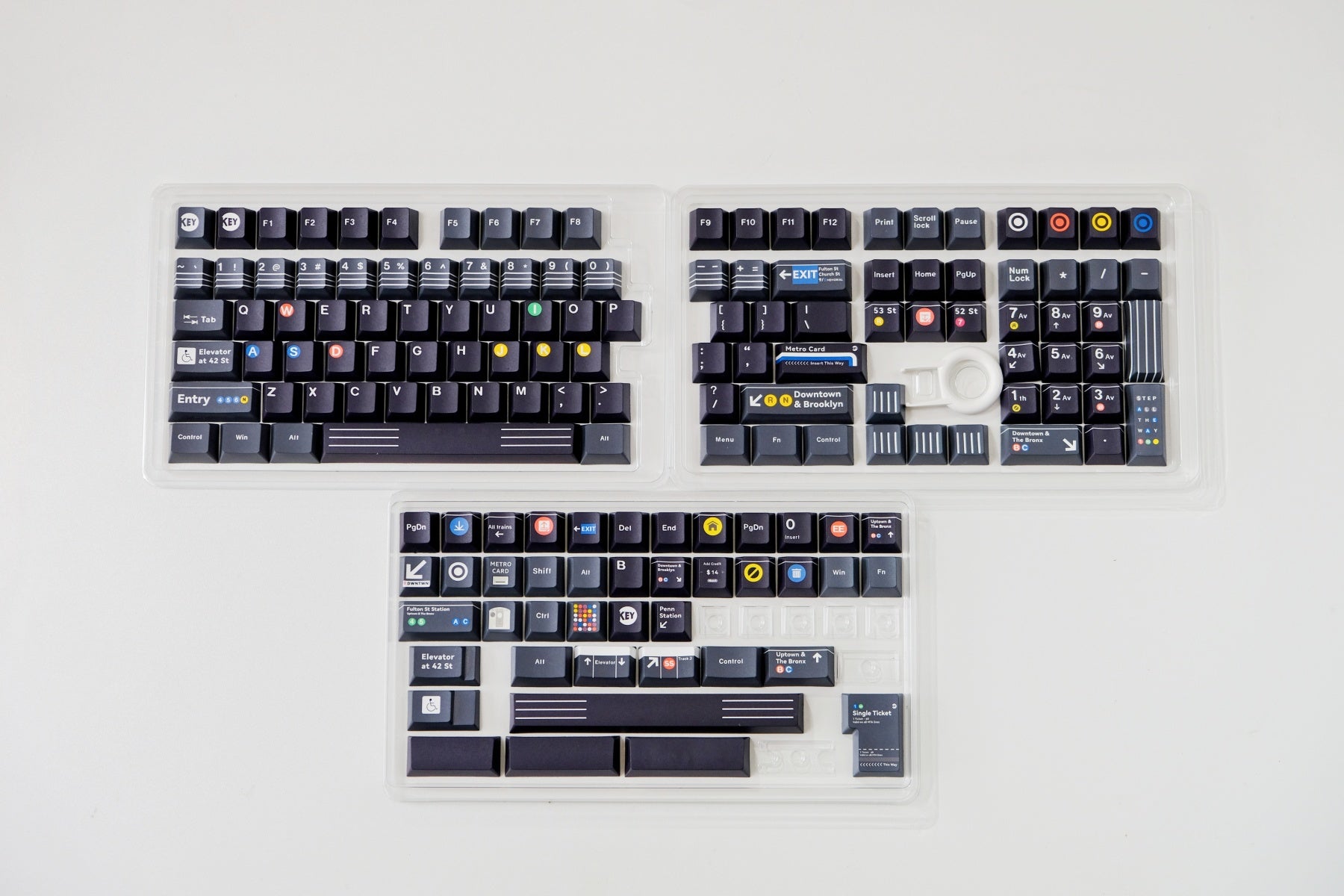 AiFei New York Subway PBT Cherry Keycaps - AiFeiKeycap