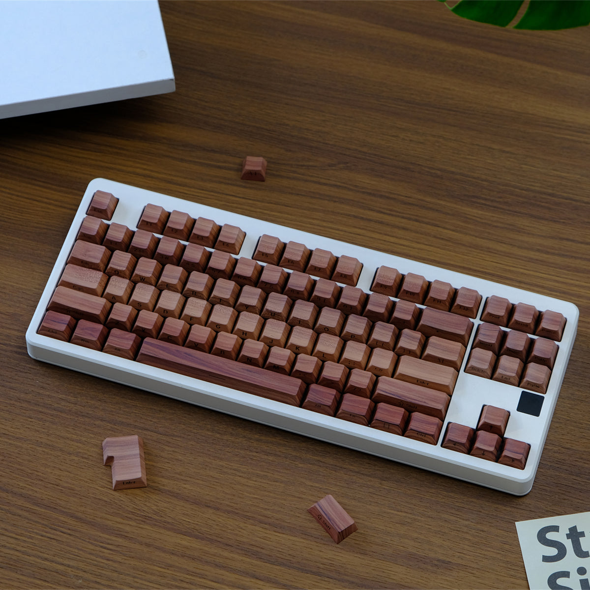 AiFei Wood Grain PBT Cherry Keycaps - AiFeiKeycap