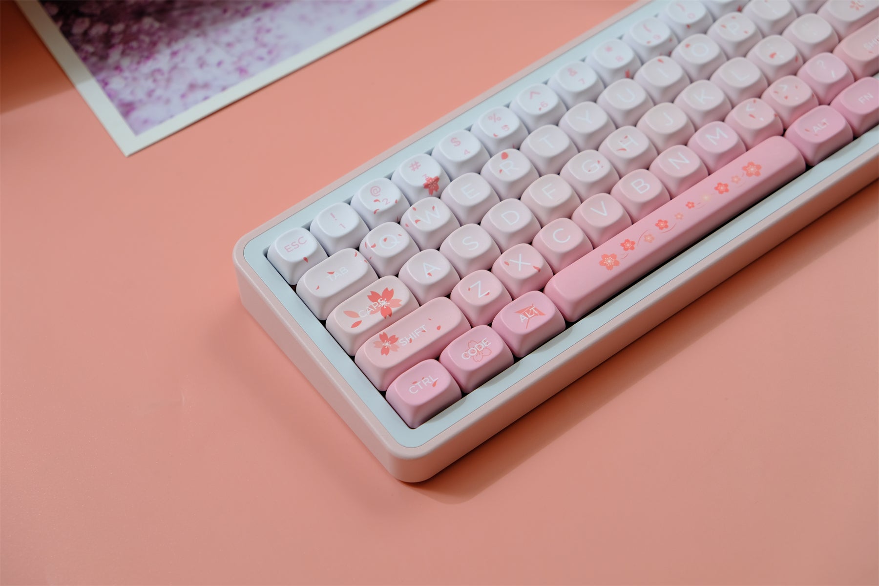AiFei Falling Cherry Keycaps - AiFeiKeycap