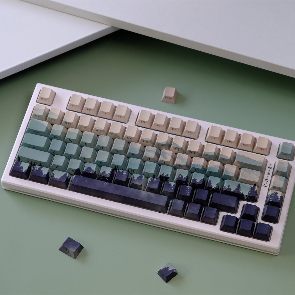 AiFei Forest PBT Cherry Keycaps - AiFeiKeycap