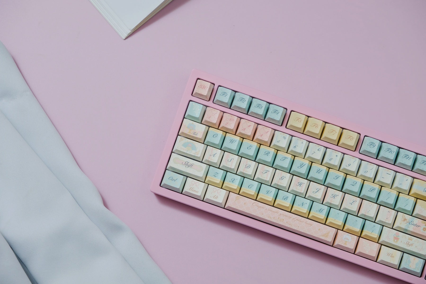 AiFei Rococo PBT Cherry Keycaps - AiFeiKeycap
