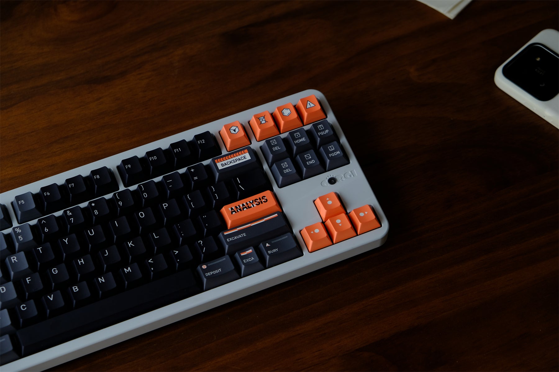 AiFei Archeo Future Black Keycaps - AiFeiKeycap