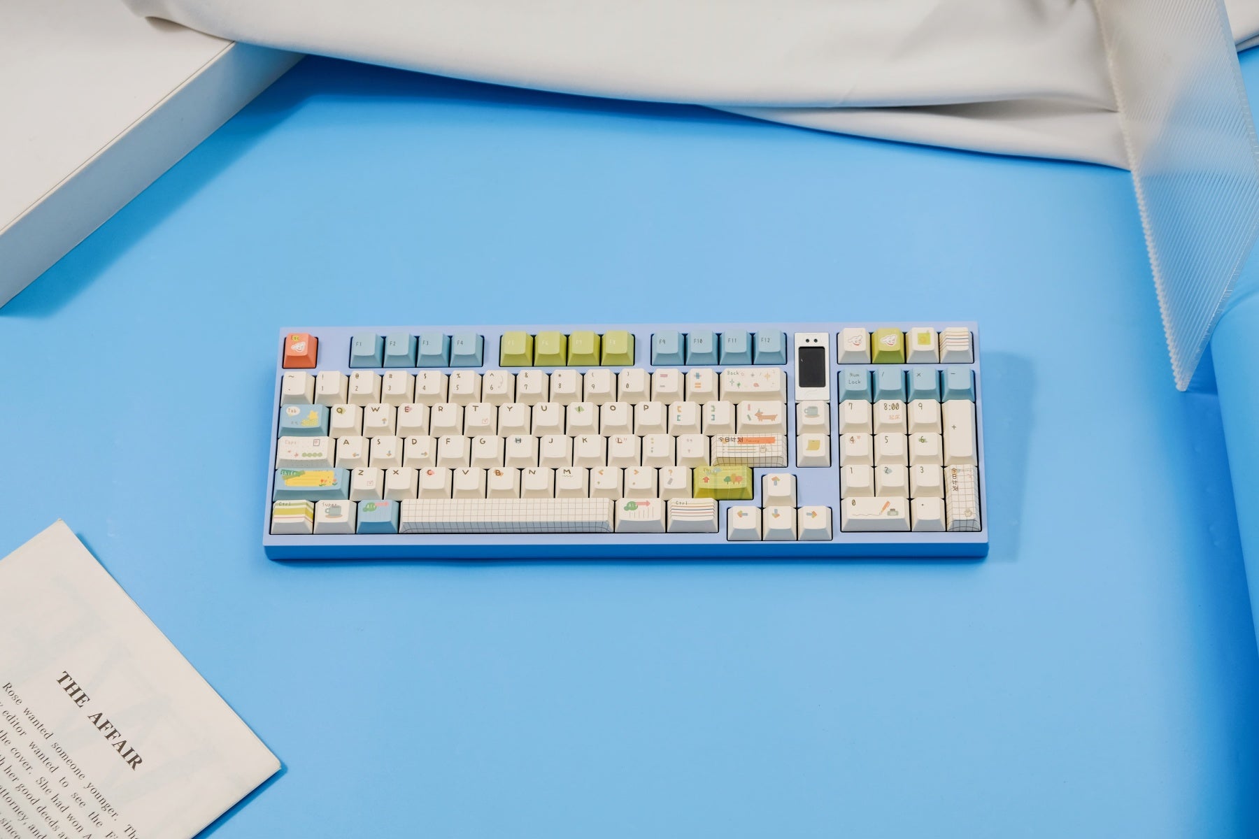 Planner PBT Cherry Profile Keycaps - AiFeiKeycap