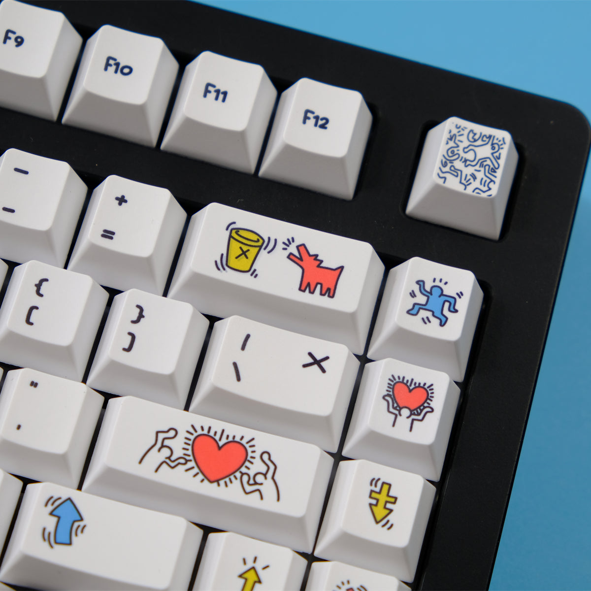 AiFei Keith Haring Keycaps - AiFeiKeycap