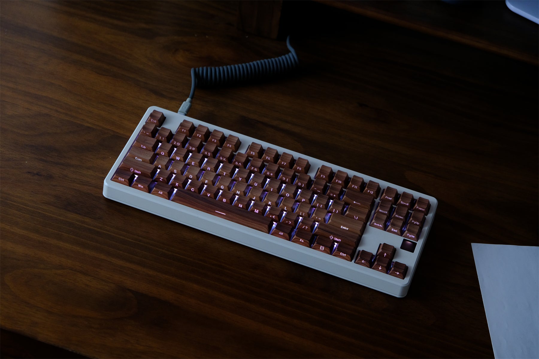 AiFei Wood Grain PBT Cherry Keycaps - AiFeiKeycap
