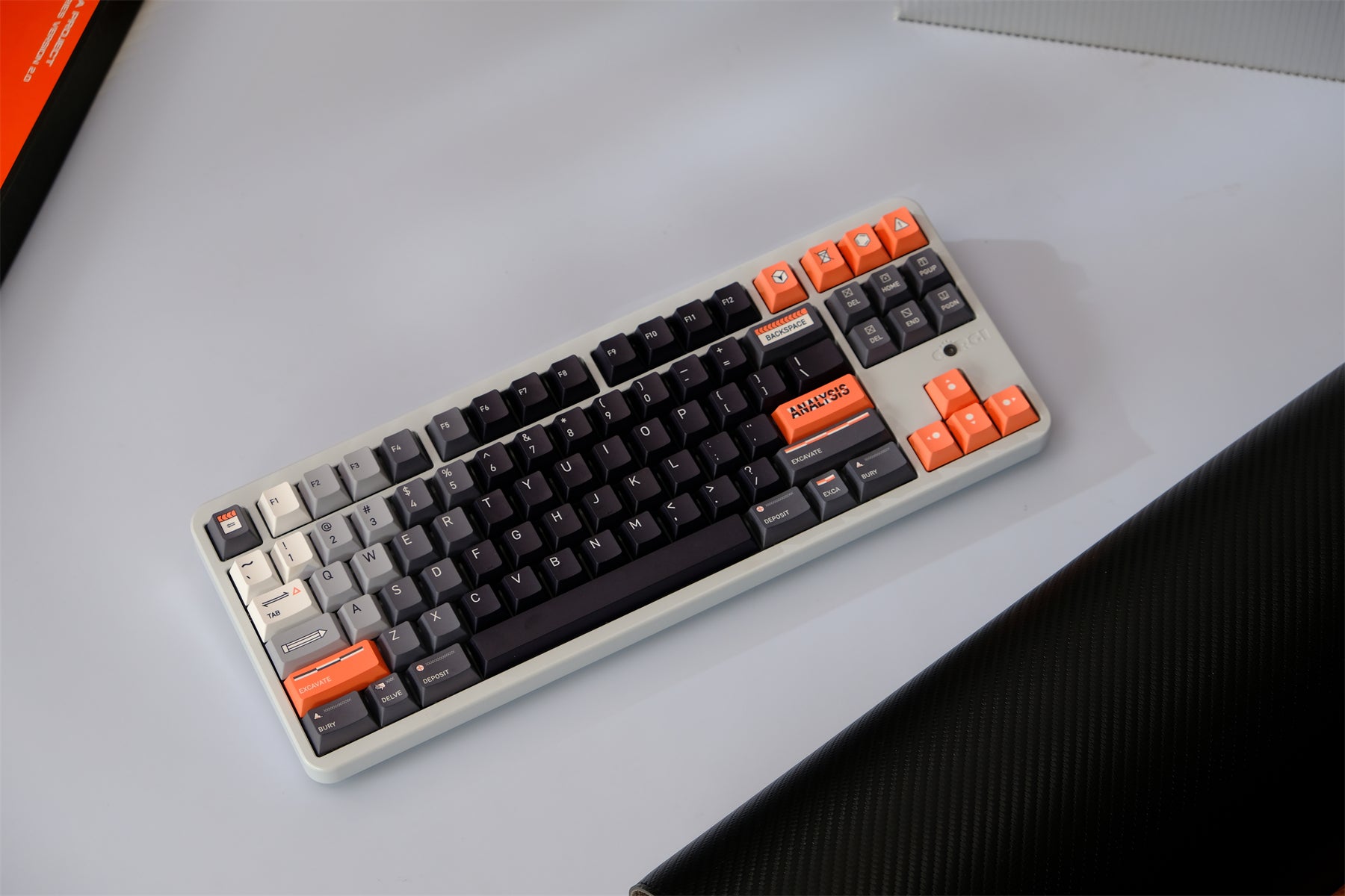 AiFei Archeo Future Black Keycaps - AiFeiKeycap