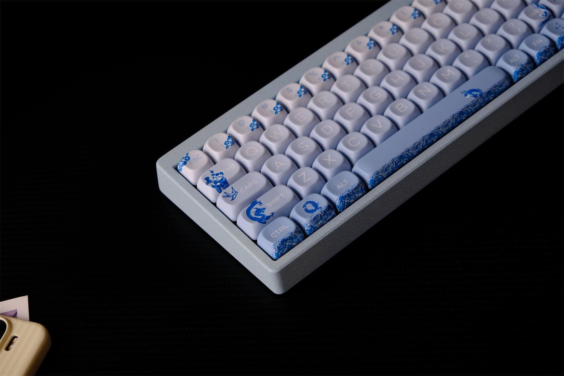 AiFei Blue & White Porcelain Keycaps - AiFeiKeycap