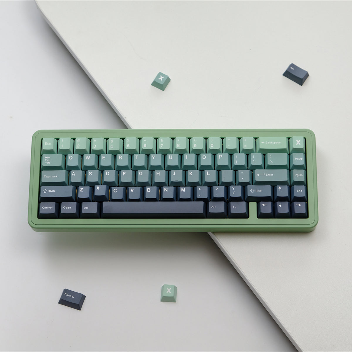 AiFei Gradient Botanical Garden Keycaps - AiFeiKeycap