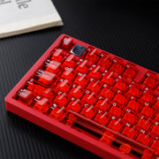 AiFei Keycap Red Clear Matte Keycap 114 Keys PC Material Pad Printing Original Factory Height Adaptation 61/75/87
