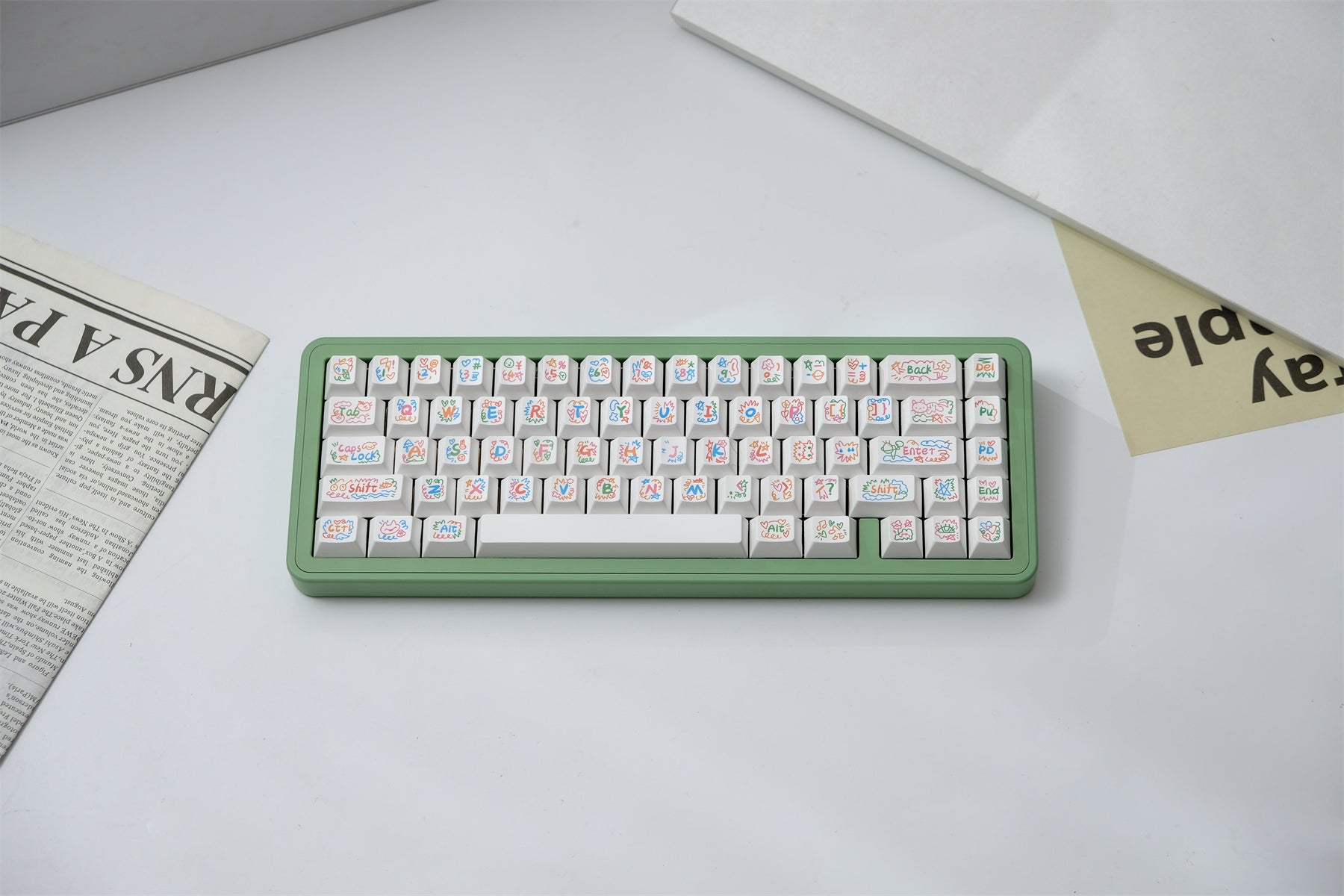 AiFei Graffiti PBT Cherry Keycaps - AiFeiKeycap