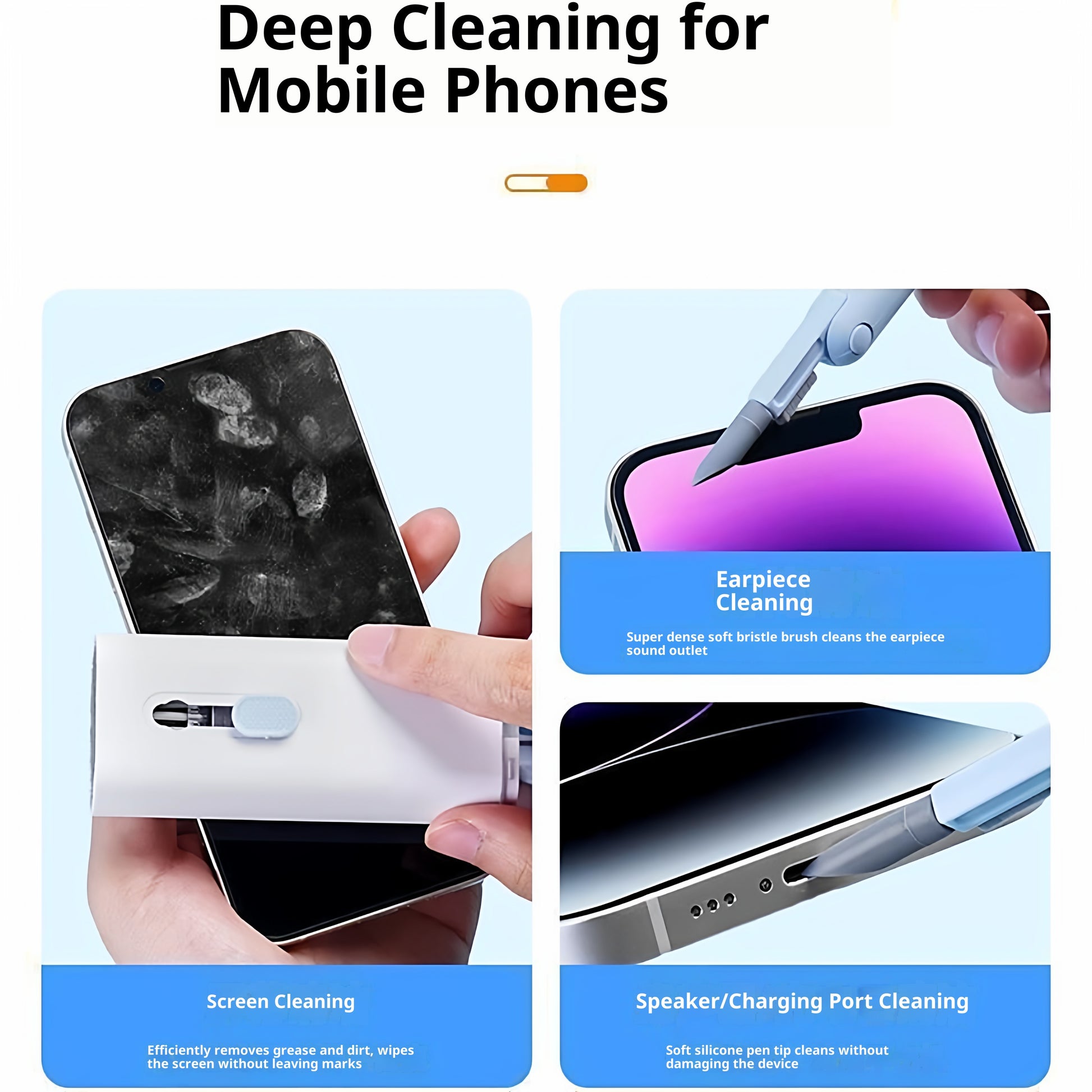 AiFei 7-in-1 Keyboard & Earphone Cleaning Kit – Dust Remover - AiFeiKeycap