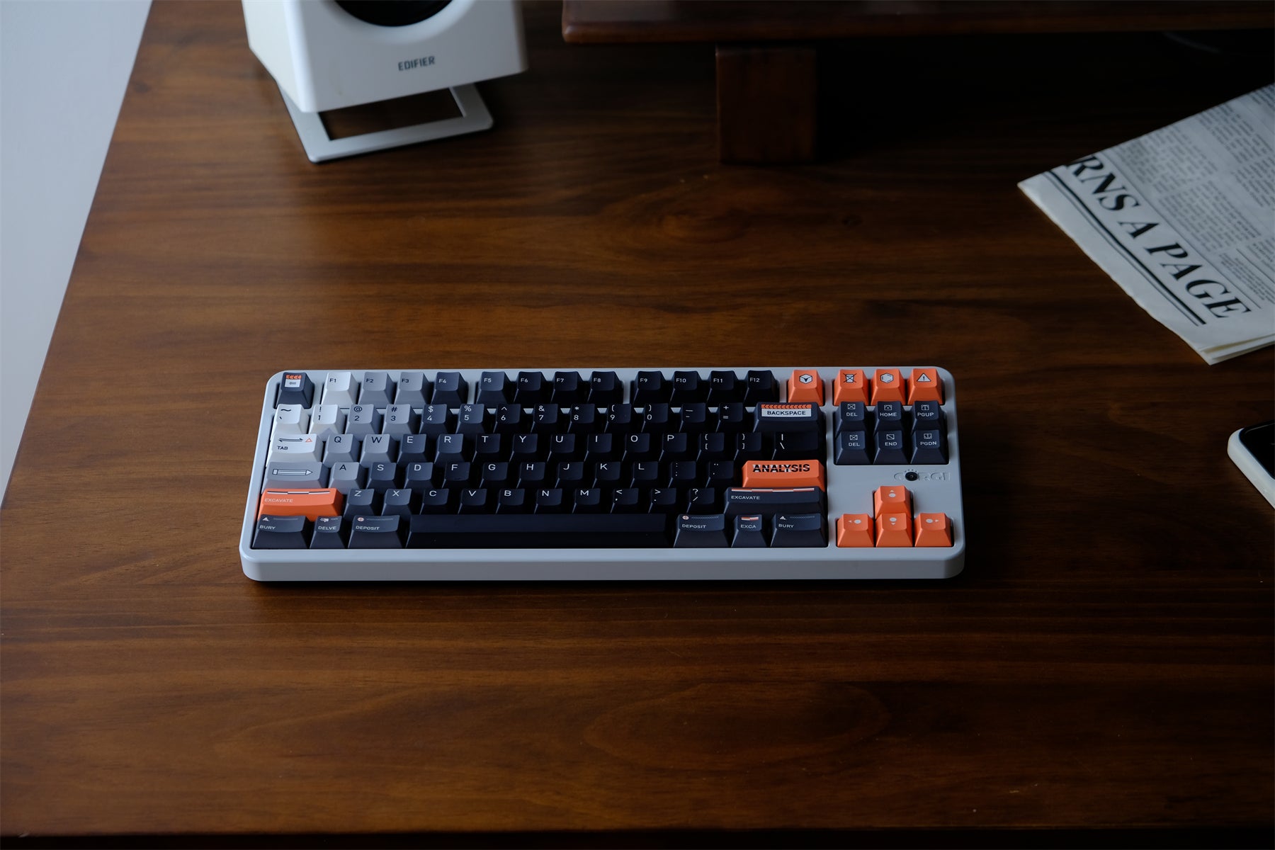 AiFei Archeo Future Black Keycaps - AiFeiKeycap