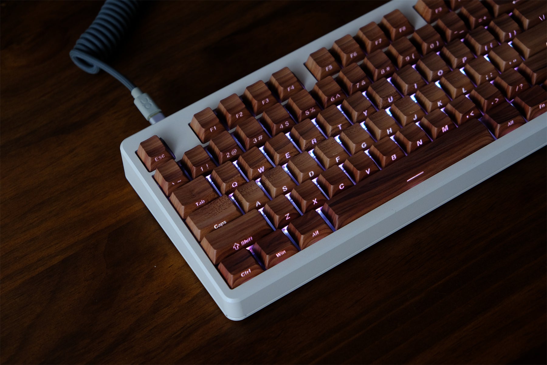 AiFei Wood Grain PBT Cherry Keycaps - AiFeiKeycap