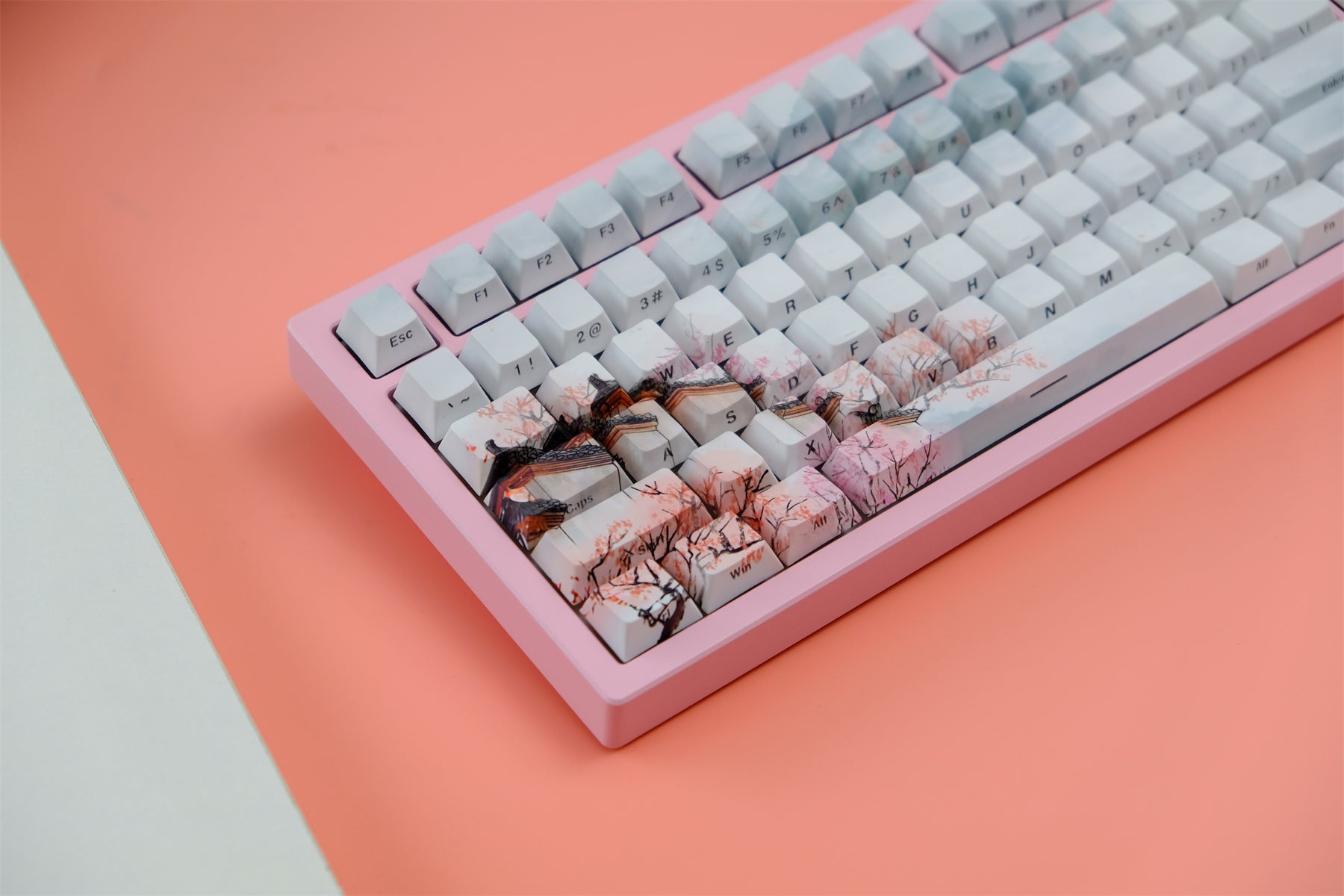 AiFei Red Apricot PBT Cherry Keycaps - AiFeiKeycap