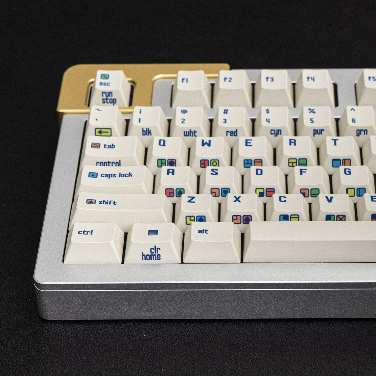 AiFei Keycap C64R2 153-Key Side-Printed PBT Cherry Profile Set