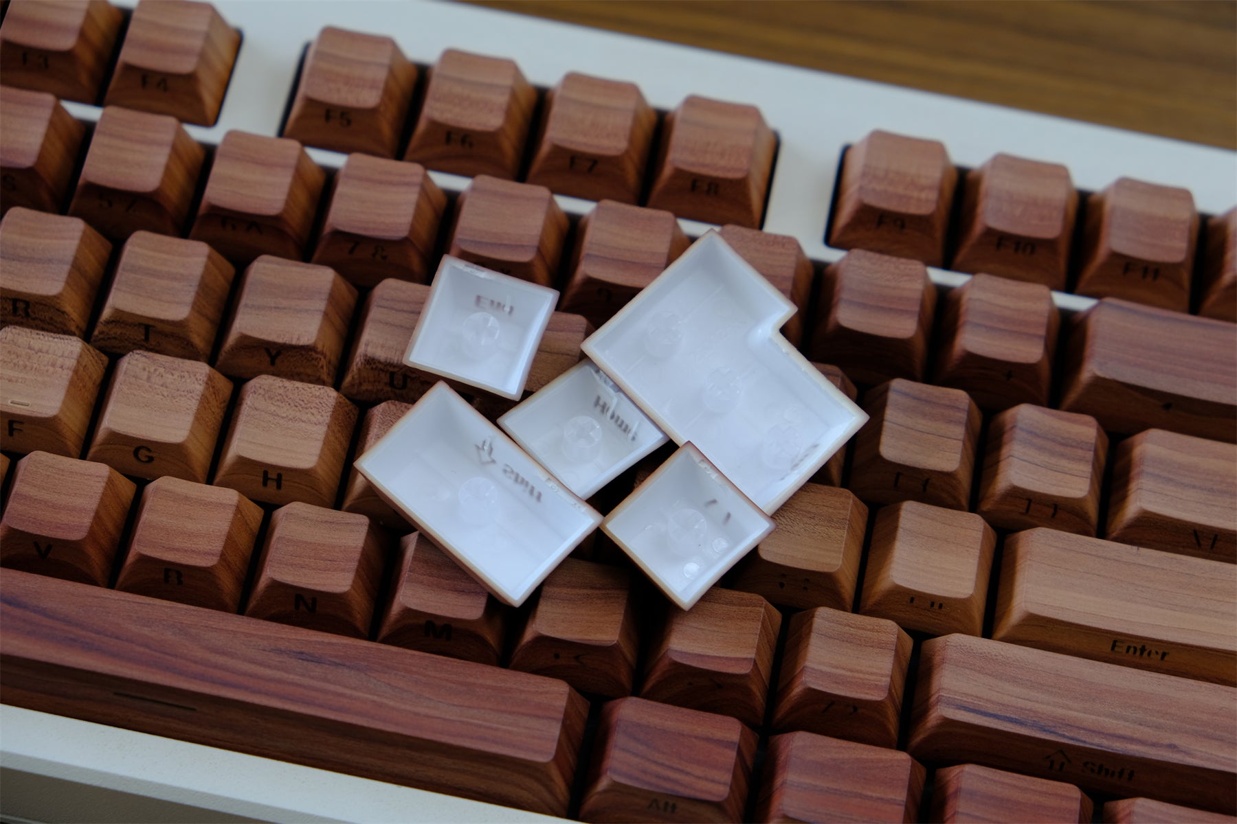 AiFei Wood Grain PBT Cherry Keycaps - AiFeiKeycap