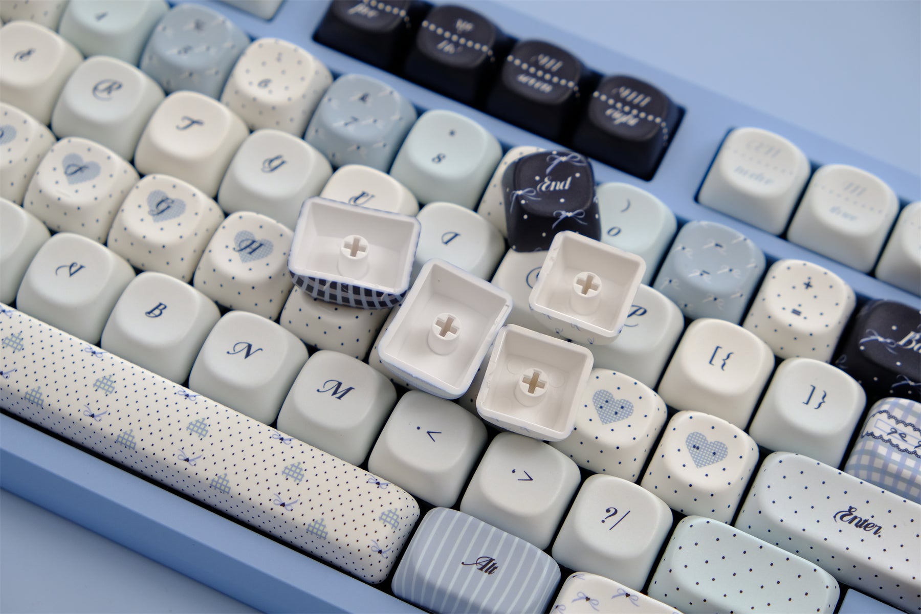 AiFei PBT Polka Dot Keycaps - AiFeiKeycap