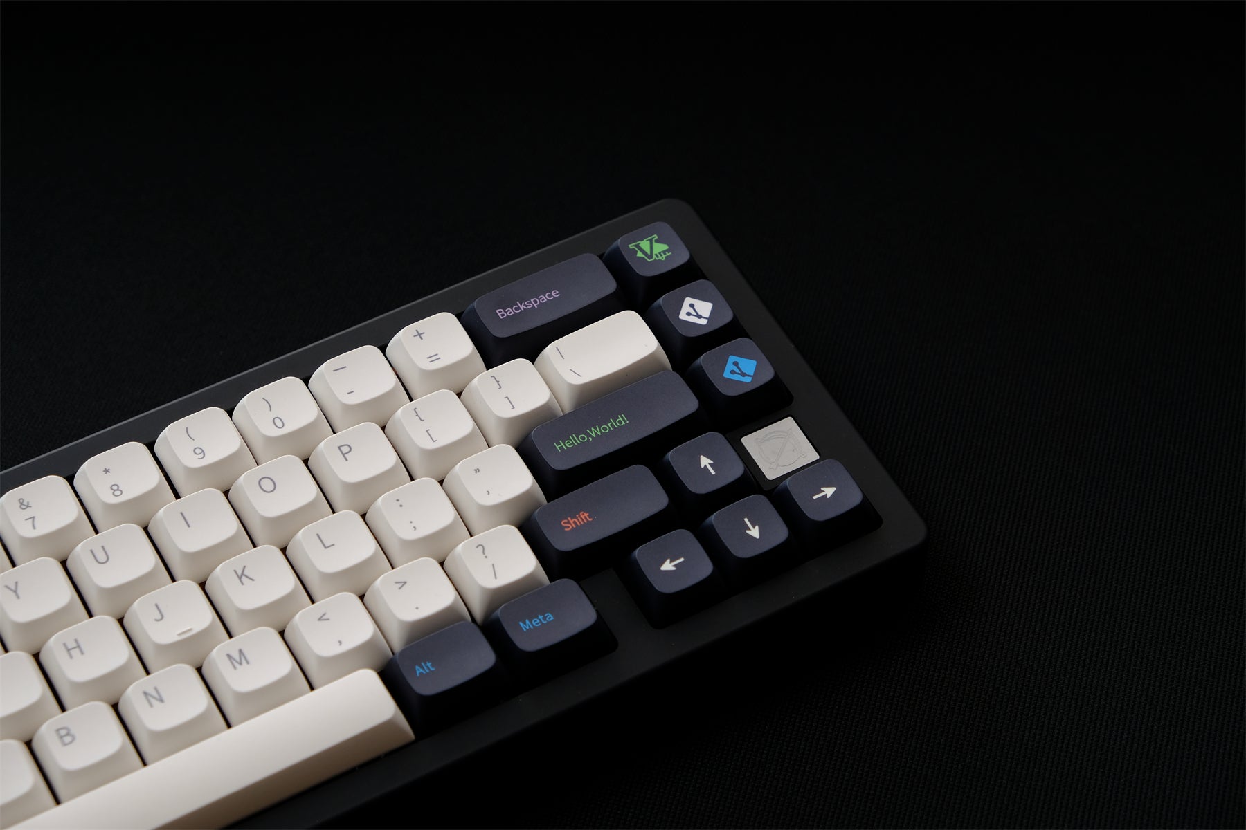 AiFei XDA Coder White Keycaps - AiFeiKeycap