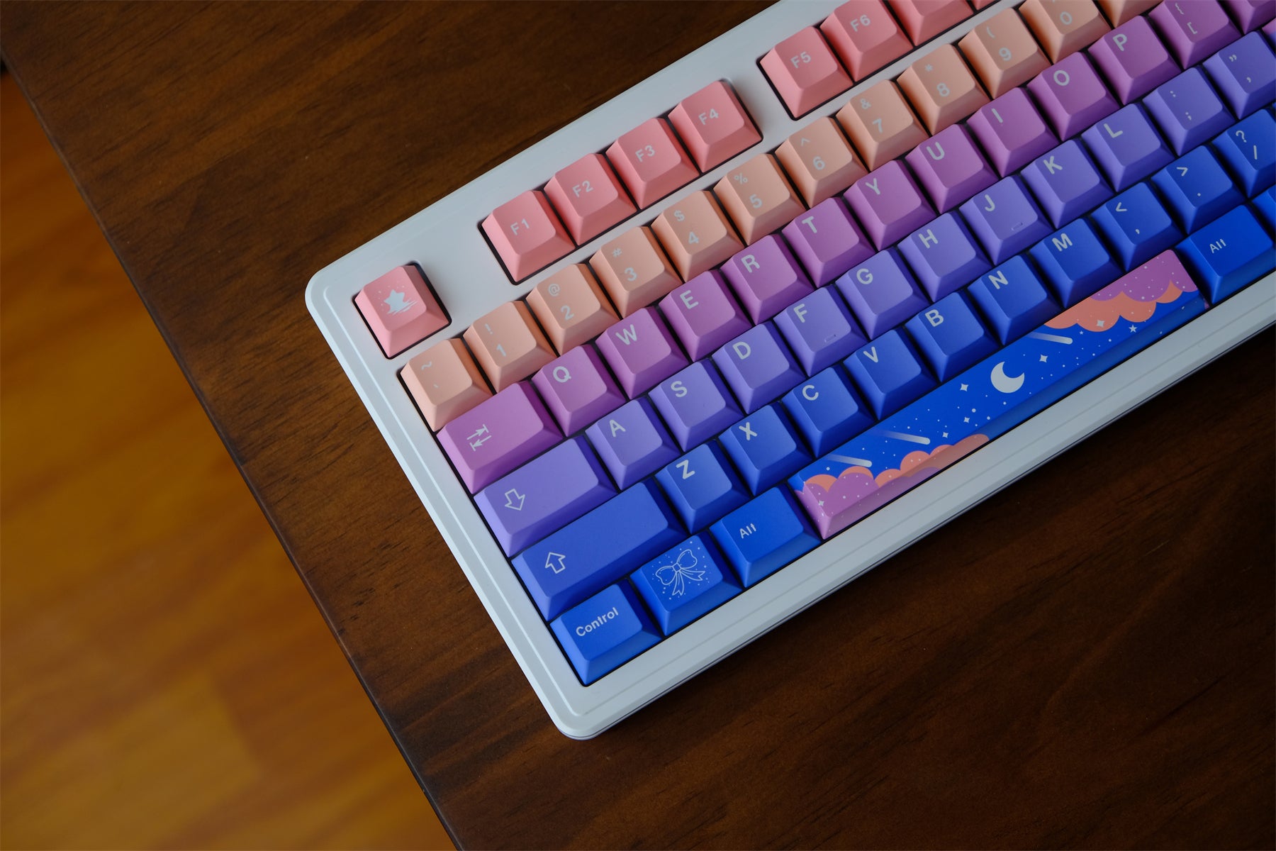 AiFei Star & Moon PBT Cherry Keycaps - AiFeiKeycap