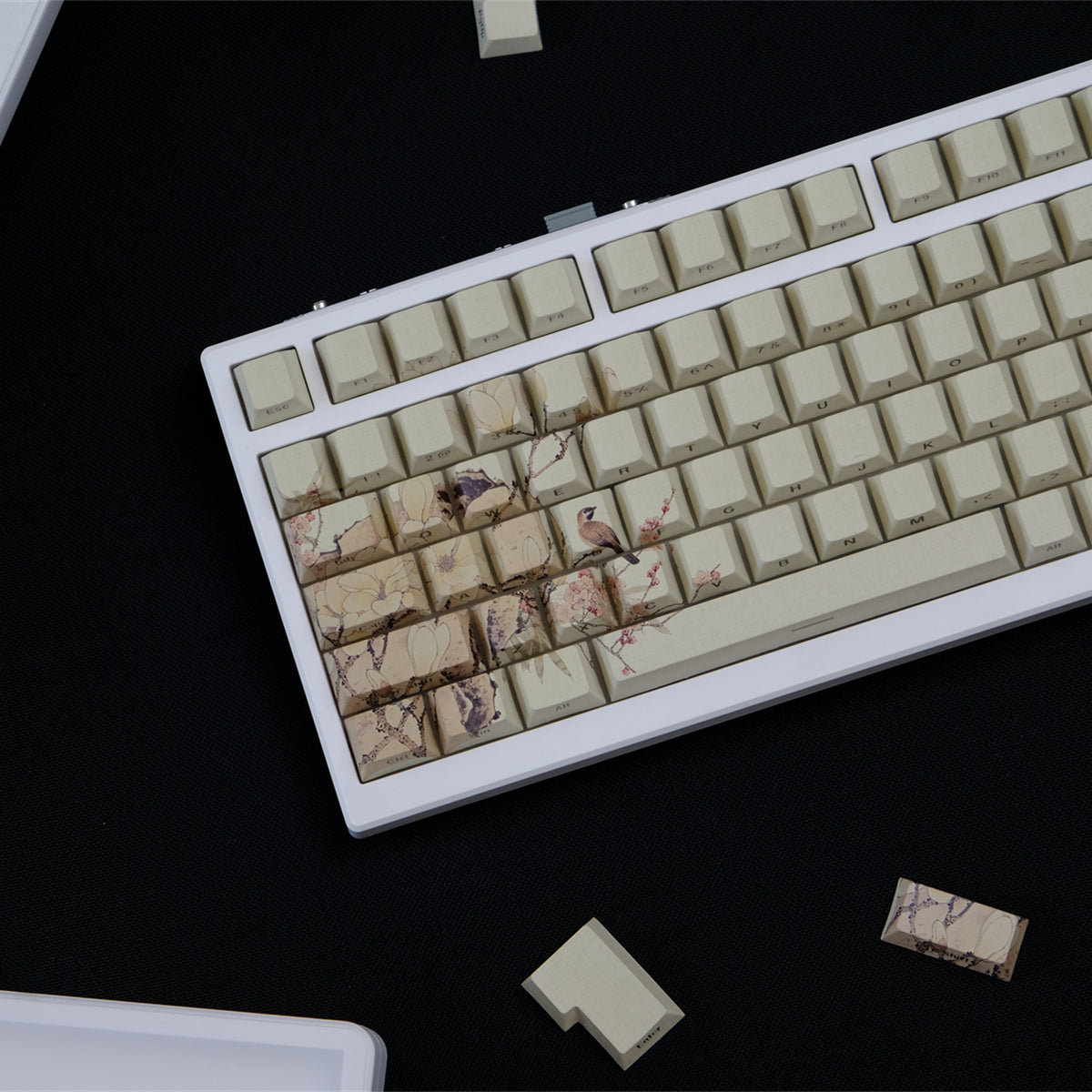 AiFei Yellow Finch PBT Cherry Keycaps - AiFeiKeycap