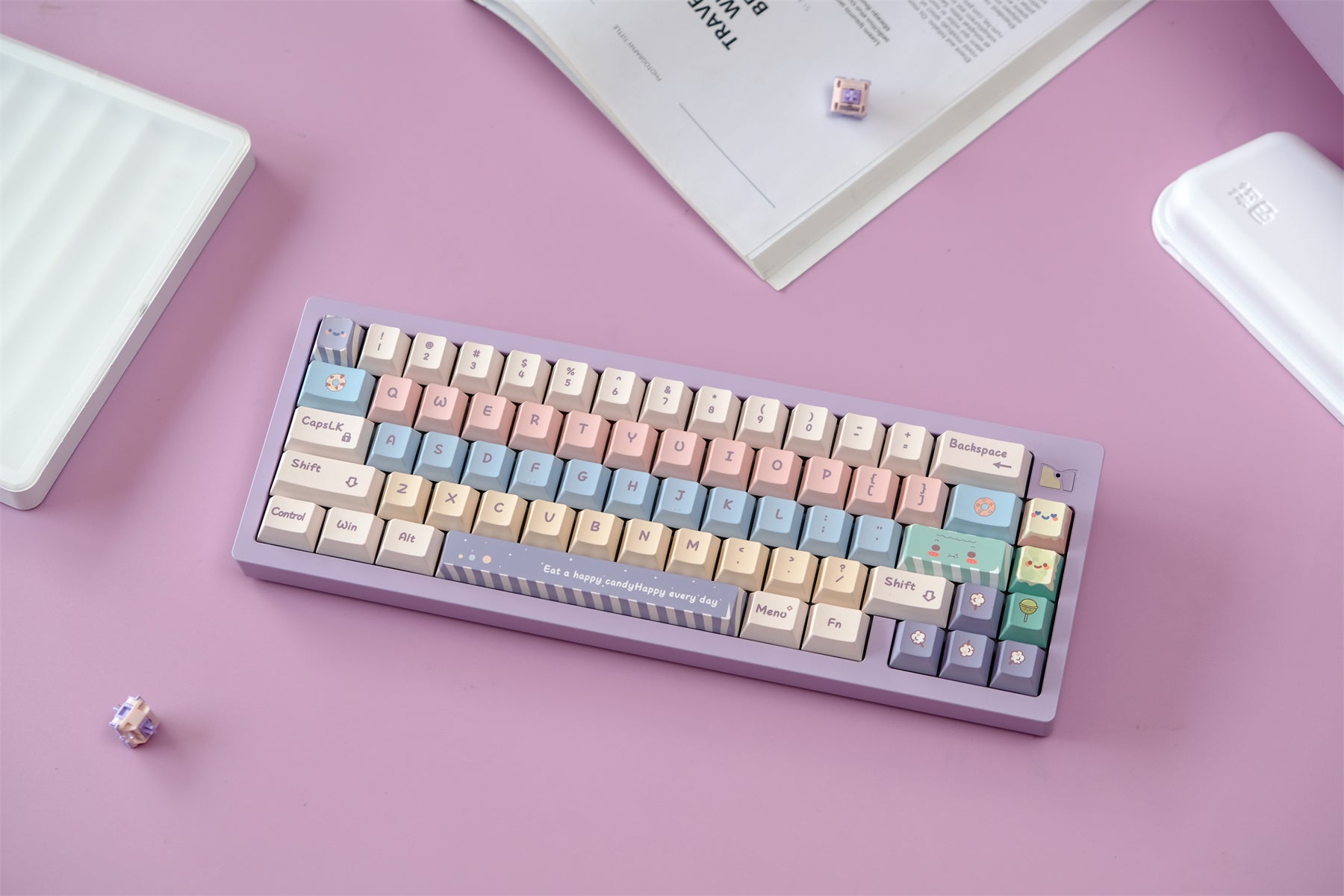 AiFei Candy Candy PBT Cherry Keycaps - AiFeiKeycap