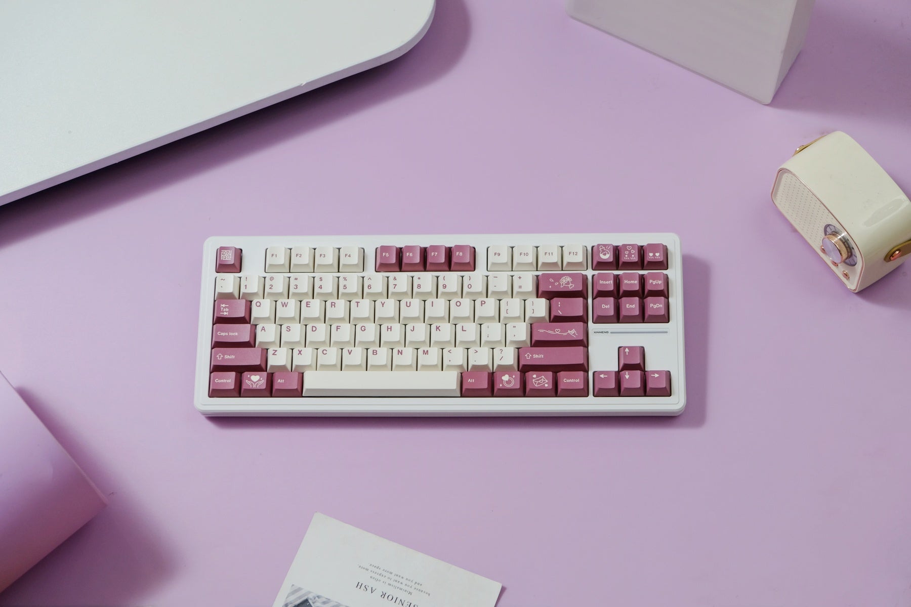 Blushok PBT Cherry Profile Keycaps – Dye-Sub Set for Mechanical Keyboard - AiFeiKeycap